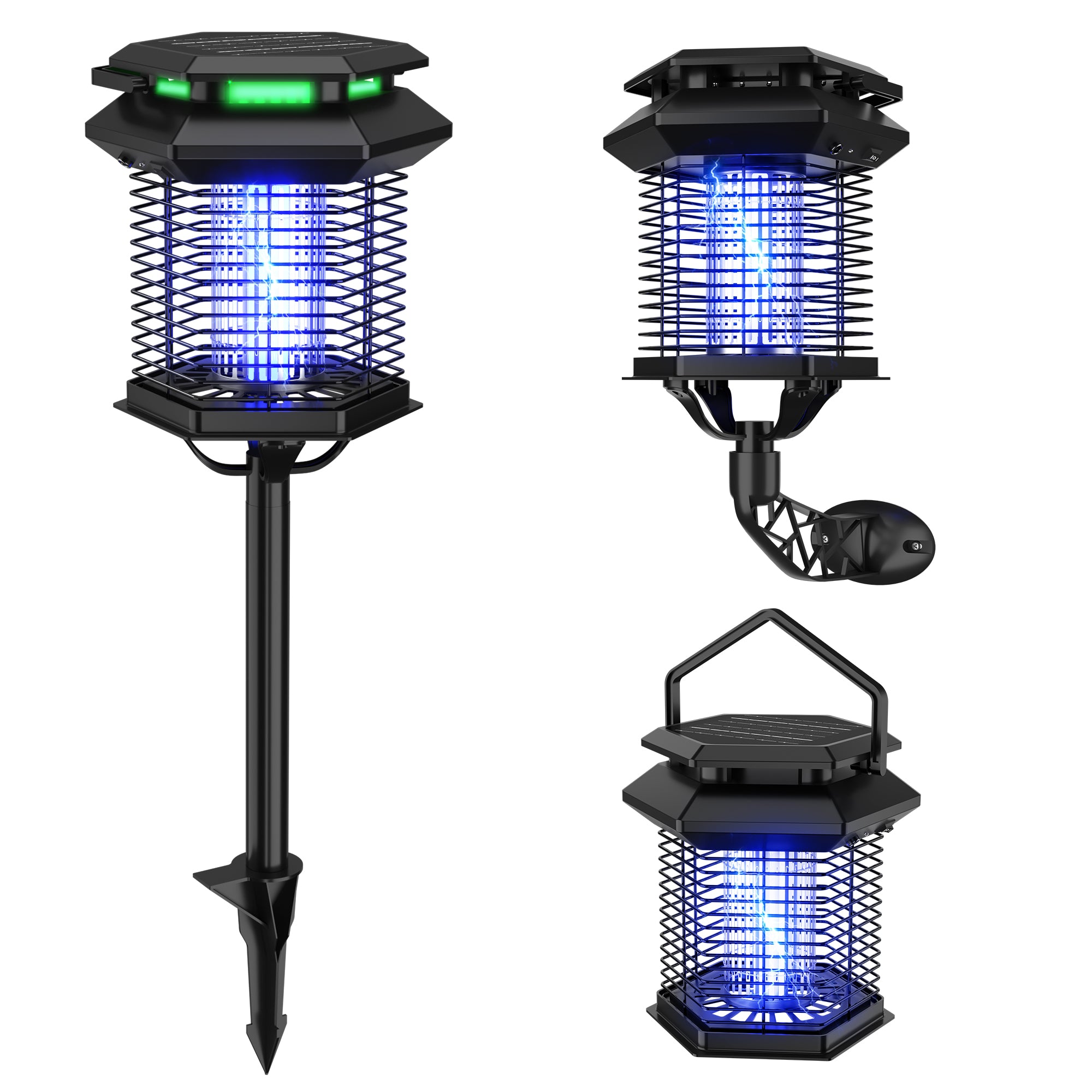 4-IN-1 Indoor & Outdoor Electric Bug Zapper for 2,000 sq.ft., 602