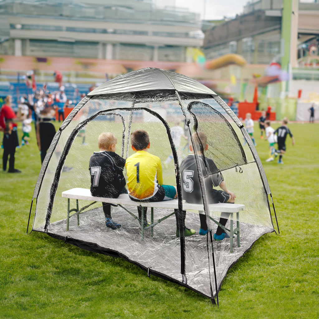 5.71 ft. x 4.13 ft. 3-4 Person All-Around Sport Transparent Tent