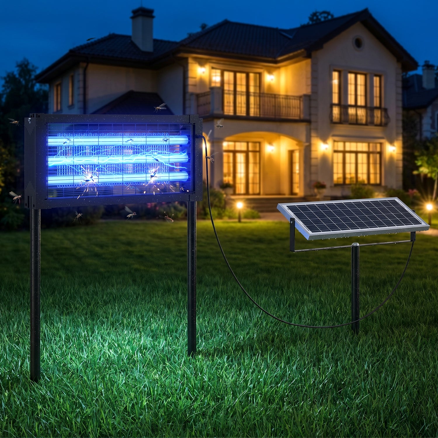 3,000 sq.ft. Electric Indoor/Outdoor Bug Zapper Insect Killer for Patio Garden