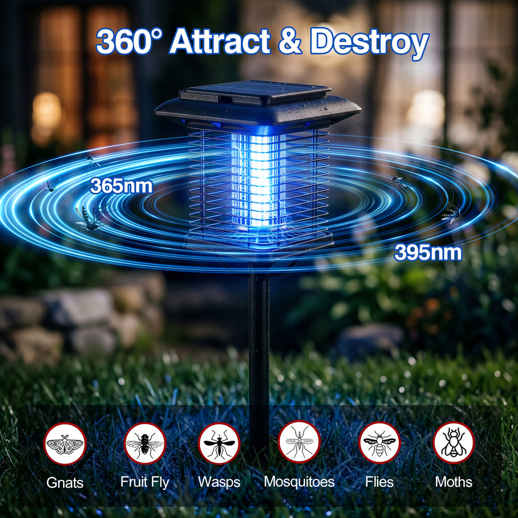 4-IN-1 Indoor & Outdoor Electric Bug Zapper for 2,000 sq.ft., 601