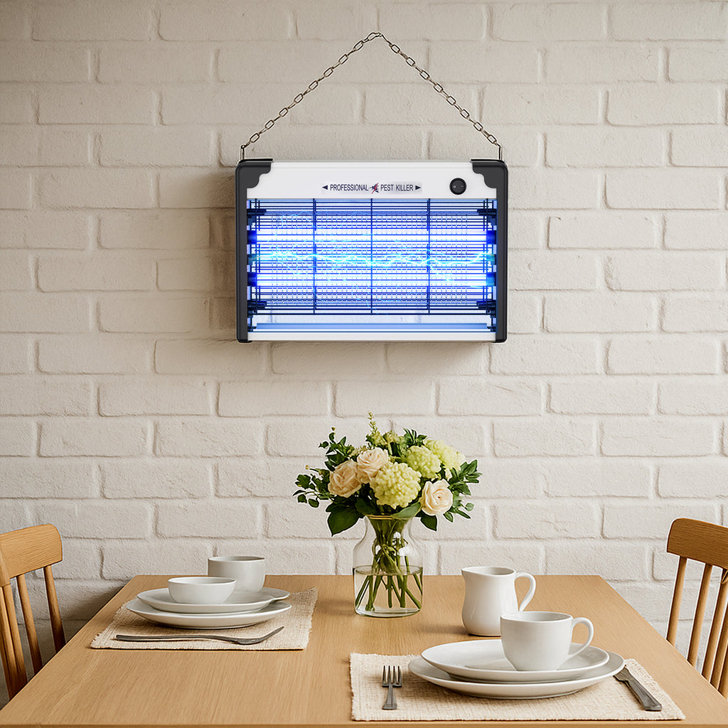 Indoor Bug Zapper Electric Mosquito Killer with Hanging Chain for Home