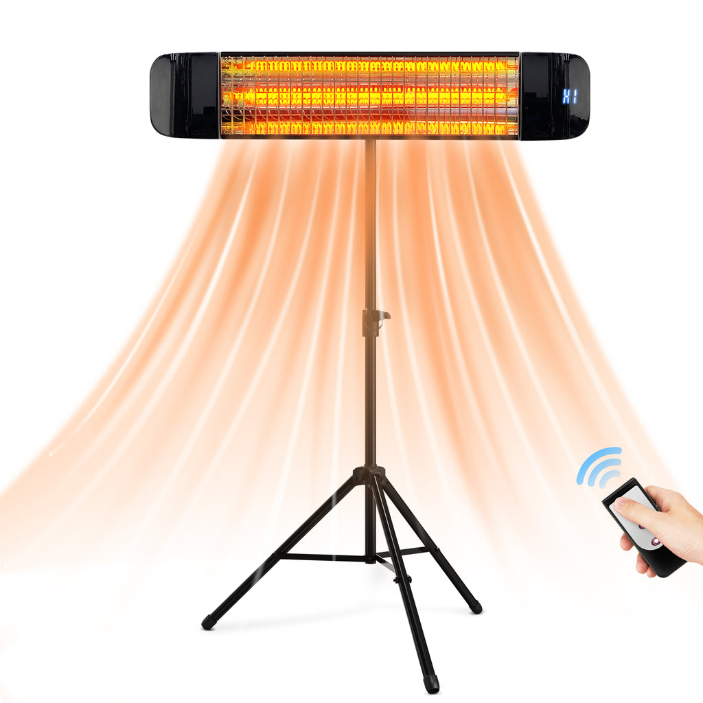 1500W Electric Heater, Infrared Patio Heater for Outdoor Indoor, CSA certificate