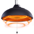 Hanging Ceiling Mouted Electric Patio Heater with Height Adjustable Chain