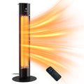 1500-Watt Electric Tower Space Heater Standing Heater with Display Panel & Remote Control