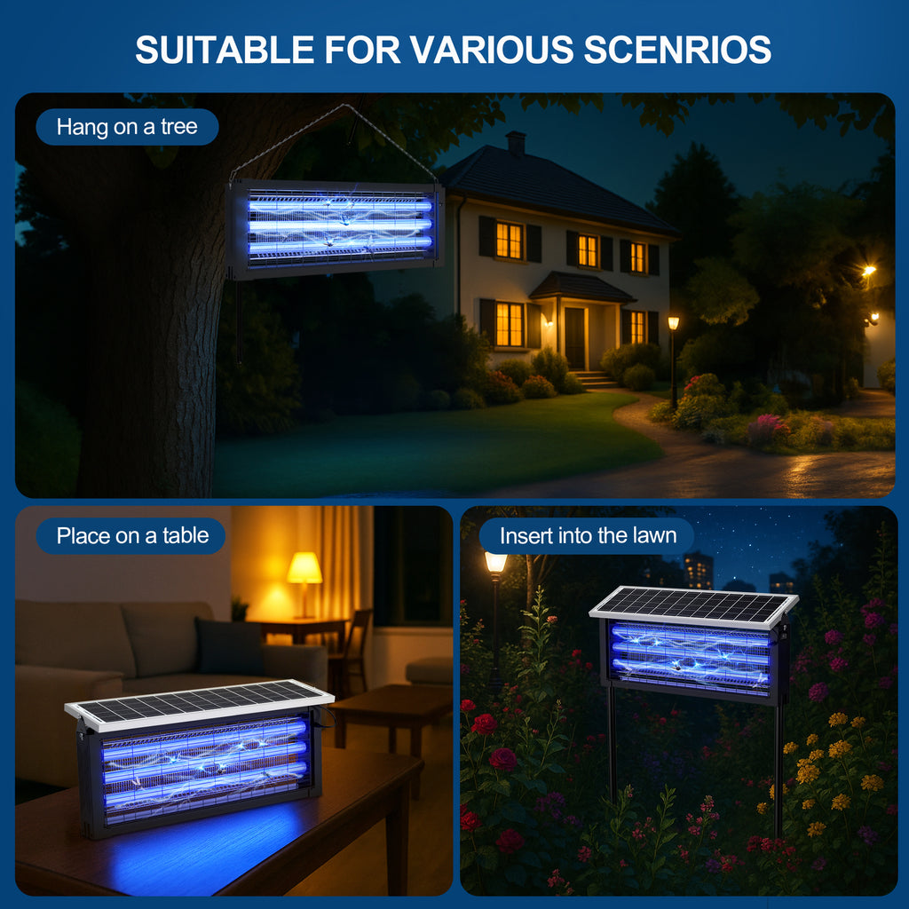 30-Watt 4000sq.ft. Electronic Bug Zapper Mosquito Killer for Outdoor, Indoor, Patio & Home