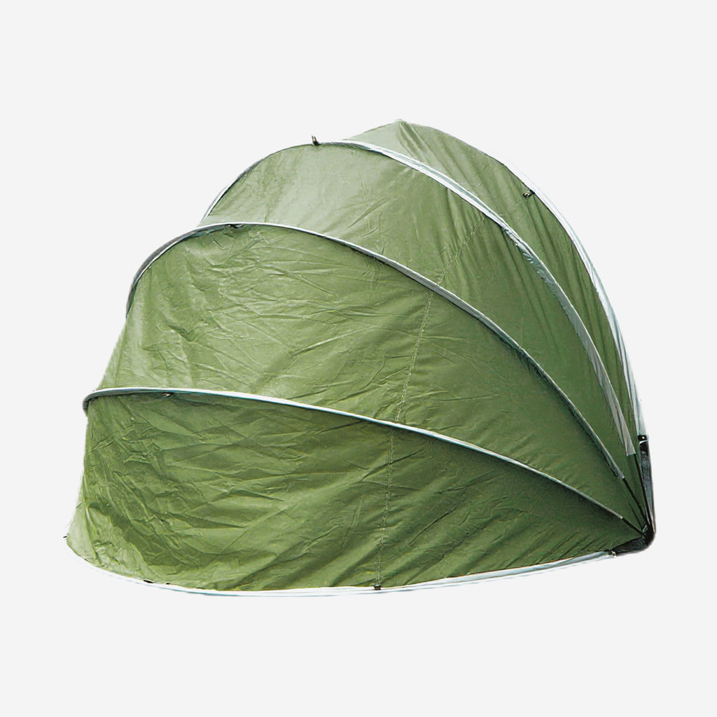 Outdoor Tent Storage, Bicycle Storage Tent & Garden Tools Shelter in Green, Lightweight & Portable