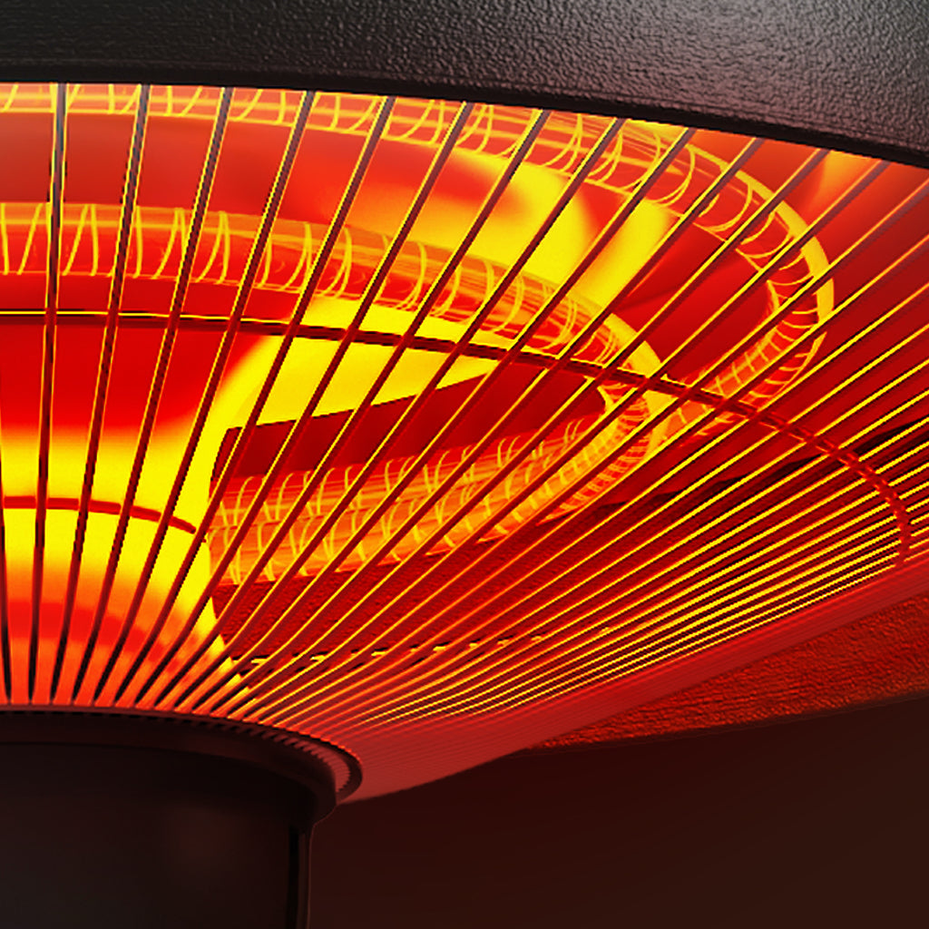 Hanging Patio Heater, Ceiling Heater with 3 Adjustable Modes 600/900/1500W